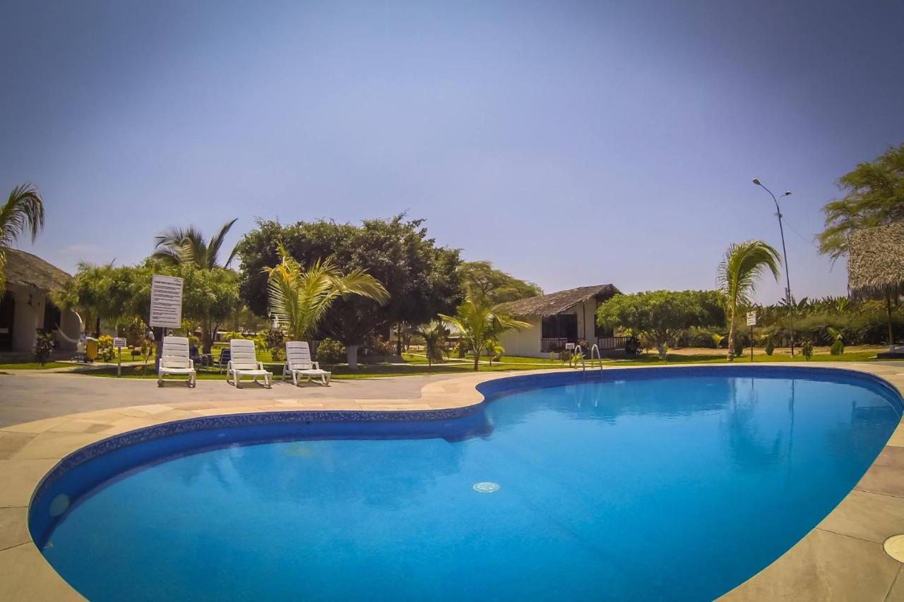 La Choza Bungalows Tambo Grande Екстер'єр фото