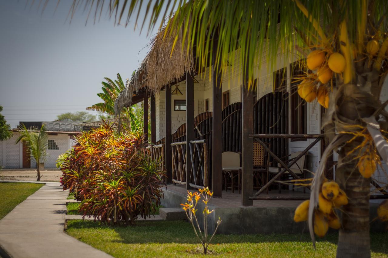 La Choza Bungalows Tambo Grande Екстер'єр фото