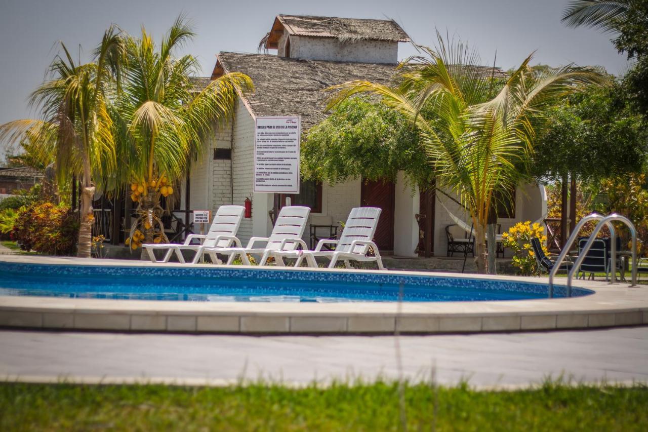 La Choza Bungalows Tambo Grande Екстер'єр фото
